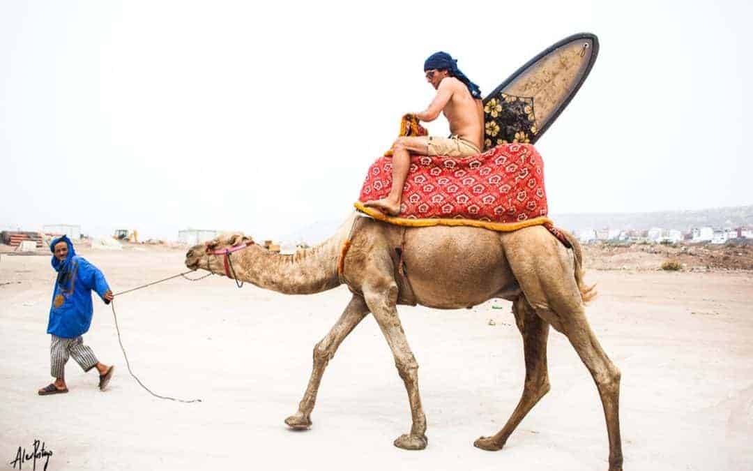 Después de surfear… ¿te gustaría da una vuelta en camello?